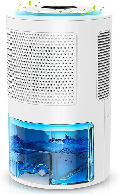 Portable Dehumidifier (2000ml) with drain hose for 480 Sq.ft, for Basements Bedroom Bathroom RV