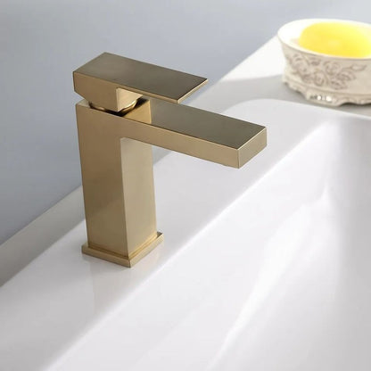 Vland Stylish Luxury Deck Mounted One-Hole Single Handle Bathroom Sink Faucet