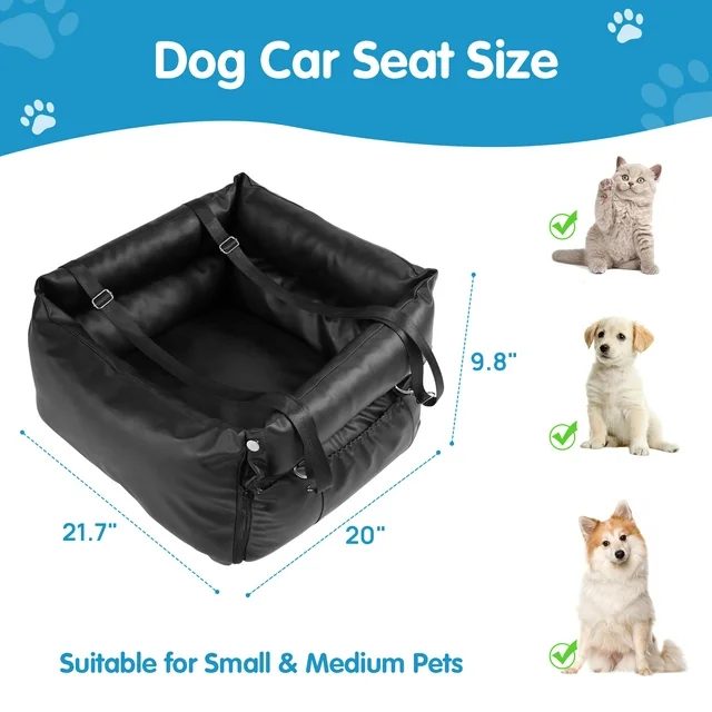 Dog Car Booster Seat Pet Booster Carrier Stable Pet Booster Portable Bag