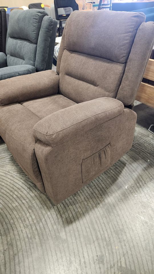 Recliner Chair Home Theater Seating Easy Lounge Recliner W/ Backrest & Footrest Gray or Brown