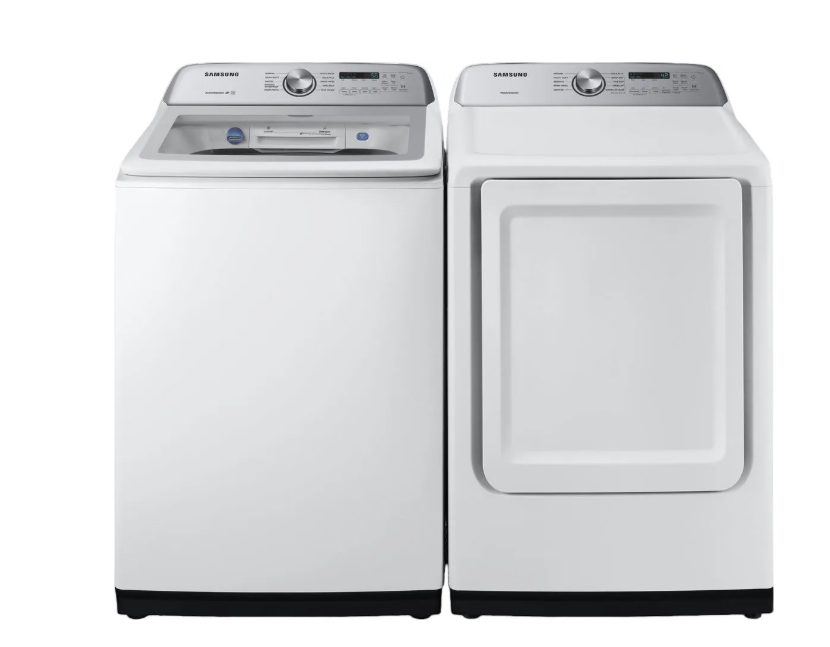 Samsung White Washer & Dryer Laundry set
