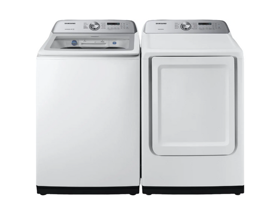 Samsung White Washer & Dryer Laundry set