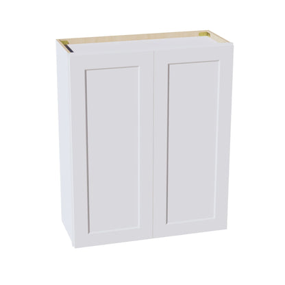 30 in. W x 12 in. D x 36 in. H Plywood Shaker Wall Kitchen Cabinet in White
