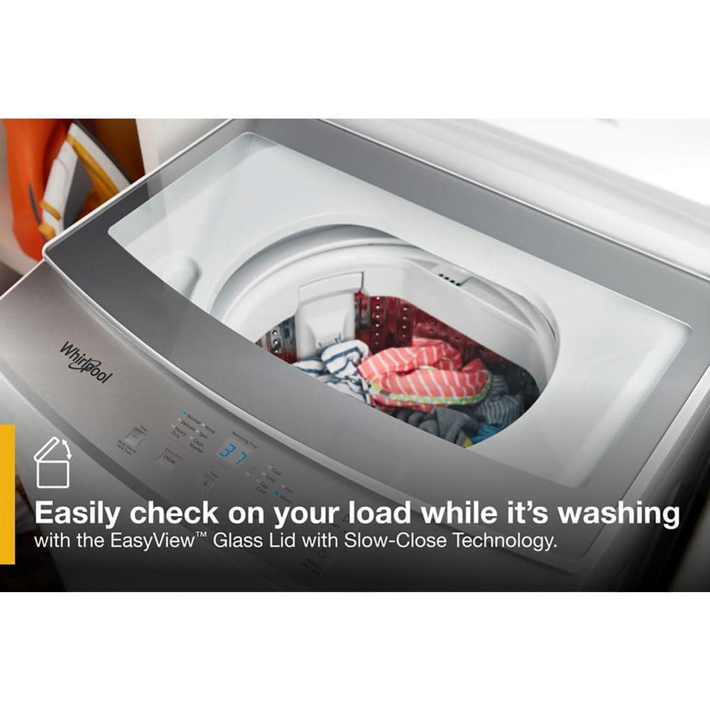 Whirlpool - 1.6 cu. ft. White All-in-One Vented Electric Washer Dryer Combo with 6-Wash Cycles and Wrinkle Shield