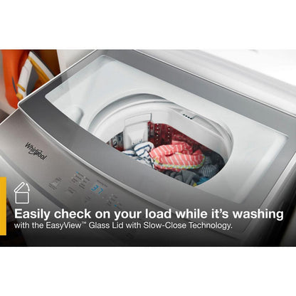 Whirlpool - 1.6 cu. ft. White All-in-One Vented Electric Washer Dryer Combo with 6-Wash Cycles and Wrinkle Shield