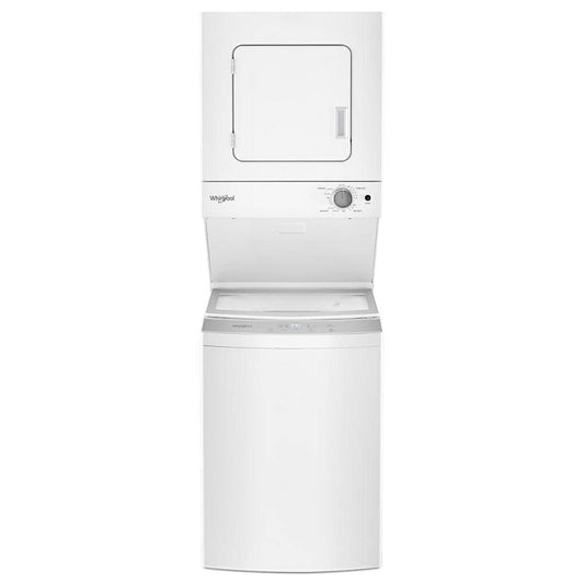 Whirlpool - 1.6 cu. ft. White All-in-One Vented Electric Washer Dryer Combo with 6-Wash Cycles and Wrinkle Shield